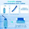 120 Saline Packets,Sinus Rinsing Packets for Neti Pots,Neti Pot Salt Packets Individually Wrapped,Nasal Rinse Packets Neti Pot Salt for Nasal Irrigation System,Nasal Wash Squeeze Bottle & Sinus Relief view 4