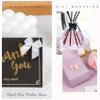 150 Pieces Mini Ribbon Bows for Crafts Black White Champagne Tiny Satin Bow for Gift Wrapping, Invitations, Christmas Tree view 3