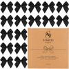 150 Pieces Black Mini Ribbon Bows for Crafts Tiny Satin Bow for Gift Wrapping, Invitations, Christmas Tree view 1