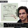 LKEYE Progressive Multifocus Reading Glasses Men No Line Multifocal Transition Blue Light Computer Readers Metal Full Wide Frame Spring Hinge Multi Focus Designer Magnifying Eyeglasses Brown +1.00 view 4