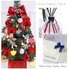 150 Pieces Mini Ribbon Bows for Crafts Red Navy Black Tiny Satin Bow for Gift Wrapping, Invitations, Christmas Tree view 3