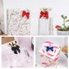 150 Pieces Mini Ribbon Bows for Crafts Red Navy Black Tiny Satin Bow for Gift Wrapping, Invitations, Christmas Tree view 4