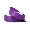 Purple Fabric Wired Ribbon, Gift Wrap, Make Crafts, Size 1.5' x 50 Feet view 1