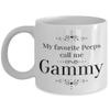 My Favorite Peeps Call Me Gammy, My Favorite Peeps Call Me Gammy Mug, My Favorite Peeps Call Me Gammy Coffee Cup, My Favorite Peeps Call Me Gammy Tea view 1