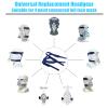 2 Packs Universal Headgear Closed Edges CPAP Mask Full Face Replace Part Universal Headgear Strap (Without Mask) view 4