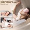 BLSSNZ Silk Sleep Mask for Women - Soft Breathable Organic Natural Mulberry Silk Fabric Blackout Eye Mask for Sleeping with Adjustable Straps No Pressure Eye Mask for Travel Essentials Gifts (Pink) view 4