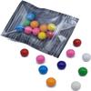 100PCS Food Safe Single Sided Striped Flat Packaging Bags Food Storage with Tear Notch (Clear & Black,2.8 x 3.9 inch) view 3