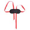 Black Ribbon Gift Eye Mask Blessing Bag Fun Products Eye Mask Red Ribbon Black Wrapped Sponge Fill Eye MaskBDSM view 4