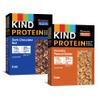 KIND Protein Snack Bar, Variety Pack, Dark Chocolate Nut and Crunchy Peanut Butter, Healthy Snacks, Gluten Free, 12g Plant Protein, 10 Count view 1