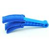 HUFFA 2pcs Microfiber Removable Washable Cleaning Brush Clip Household Duster Window Leaves Blinds Cleaner Brushes Tool (Color : Blue) view 1