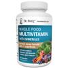 Dr. Berg Whole Food Multivitamin with Minerals - Daily Multivitamin for Men and Women - Includes Premium Whole Food Fruits and Vegetable Blend with Folate, Alpha-lipoic Acid and More - 60 Capsules view 1