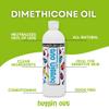 buggin out 100% Dimethicone Oil for Lice Care | Safe for Kids & Adults | Designed for 3-4 Applications | Effective and Trustworthy | 16oz view 2