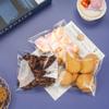 YunKo 200 Pack Self Sealing Cellophane Bags, Clear Cellophane Treat Bags for Cookies & Candy, Small Cookie Bags for Gift Giving(4x4 INCH) view 2