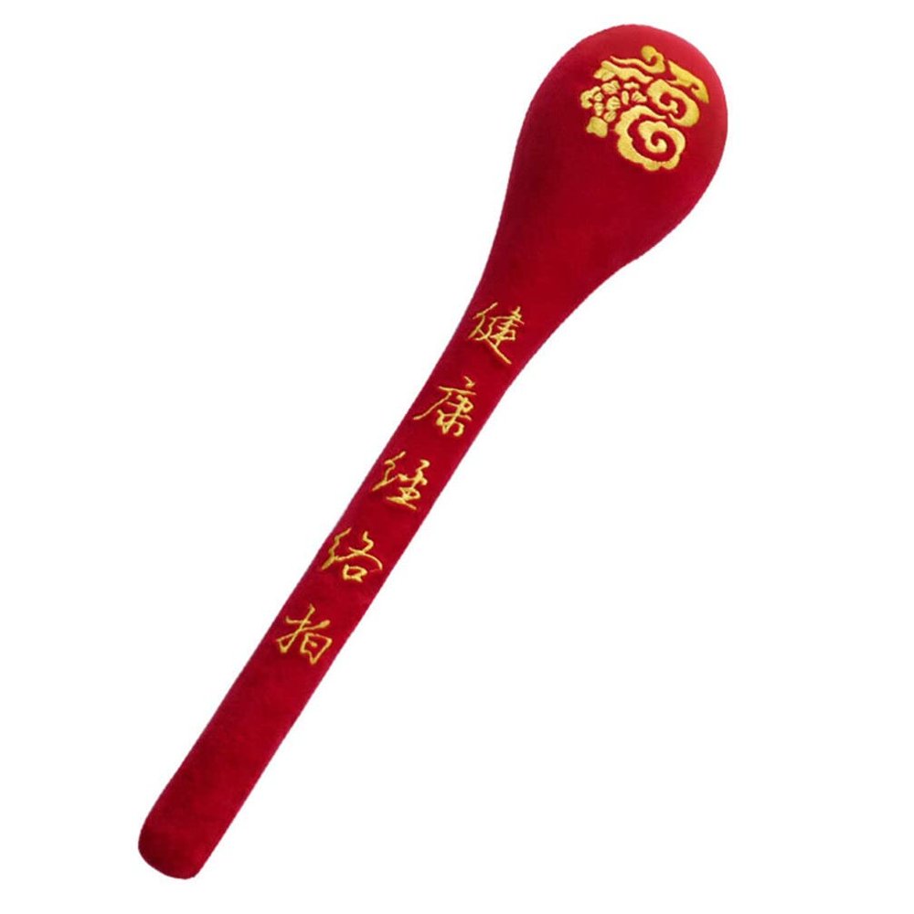 Beavorty Shot Active Hammer Massager Massaging Stick for Back Massager Ball Hammer Cotton Reflexology Tool Massage Roller Ball Massage Clap Stick Foot Fitness Flannel Beat Stick