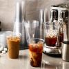 AOZITA 120 Sets - 20 oz Clear Plastic Cups with Lids, Disposable Cups With Straw Slot Lids for Cold Drinks, Milkshake, Smoothie, Iced Coffee and TO-GO Drinkings view 4