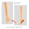 Blaward Zipper Compression Socks for Women and Men - 20-30 mmHg Open Toe Support Socks Walking Running Compression Stocking view 4