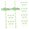 300pcs Carton Party Supplies Colorful Biodegradable Drinking Straws for Boys and Girls Smoothie and Drinks view 1