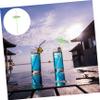 300pcs Carton Party Supplies Colorful Biodegradable Drinking Straws for Boys and Girls Smoothie and Drinks view 3
