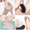 4pairs Transparent Gel Heel Pads for High Heels Comfortable - Inserts Breathable Cushions for Loose Footwear for Sandals and Sneakers view 2