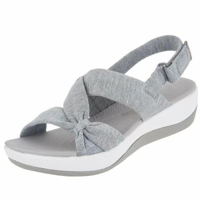 Xuwenh Women's Dr.Care Orthopedic Arch Support Reduces Pain Comfy Sandal, Comfortable Good Arch Support Strappy Walking Sandals for Women, Women's Ultra-Comfy Breathable Sandals-Grey||9