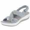 Xuwenh Women's Dr.Care Orthopedic Arch Support Reduces Pain Comfy Sandal, Comfortable Good Arch Support Strappy Walking Sandals for Women, Women's Ultra-Comfy Breathable Sandals-Grey||9 view 1