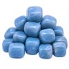 Amazing Gemstone Angelite Crystals and Healing Stones Tumbled - 1000+ Cratas, Natural Healing Stones for Energy Balance, Stress Relief - Premium Polished Gems Rocks for Meditation & Wellness view 1