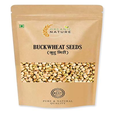 Green Velly ORGANIC NATURE Buckwheat Seeds Gluten Free Buckwheat Groats kuttu Giri Pack of 200 Gram