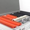 AISITESY 266 Pcs Optical Lens Optical Optometry Rim Case Kit Set Plastic Ring Trial Lens Set Aluminum Case Box Trial Frame view 3