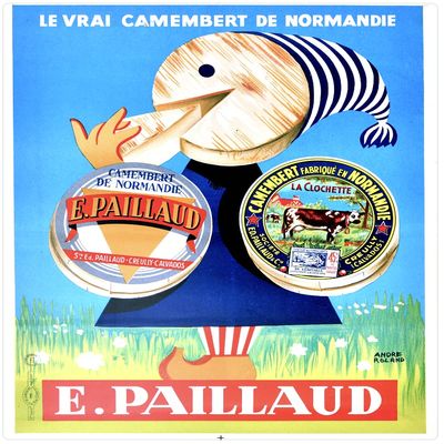 camembert reproduction affiche format 50x70 cm sur papier luxe mat 300 grammes