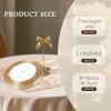3/8 in x 98.4 Yards Single Faced Gold Ribbon, Solid Color Satin Ribbon, Antique Polyester Fabric Craft,for Gift Wrapping Wedding Flower Bouquet Hair Bow view 3
