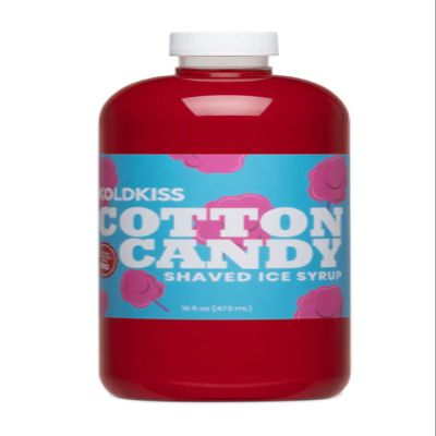 Koldkiss Snow Cone Syrup, Pint (Cotton Candy)