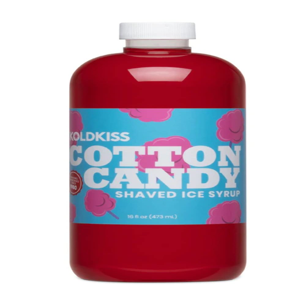 Koldkiss Snow Cone Syrup, Pint (Cotton Candy)