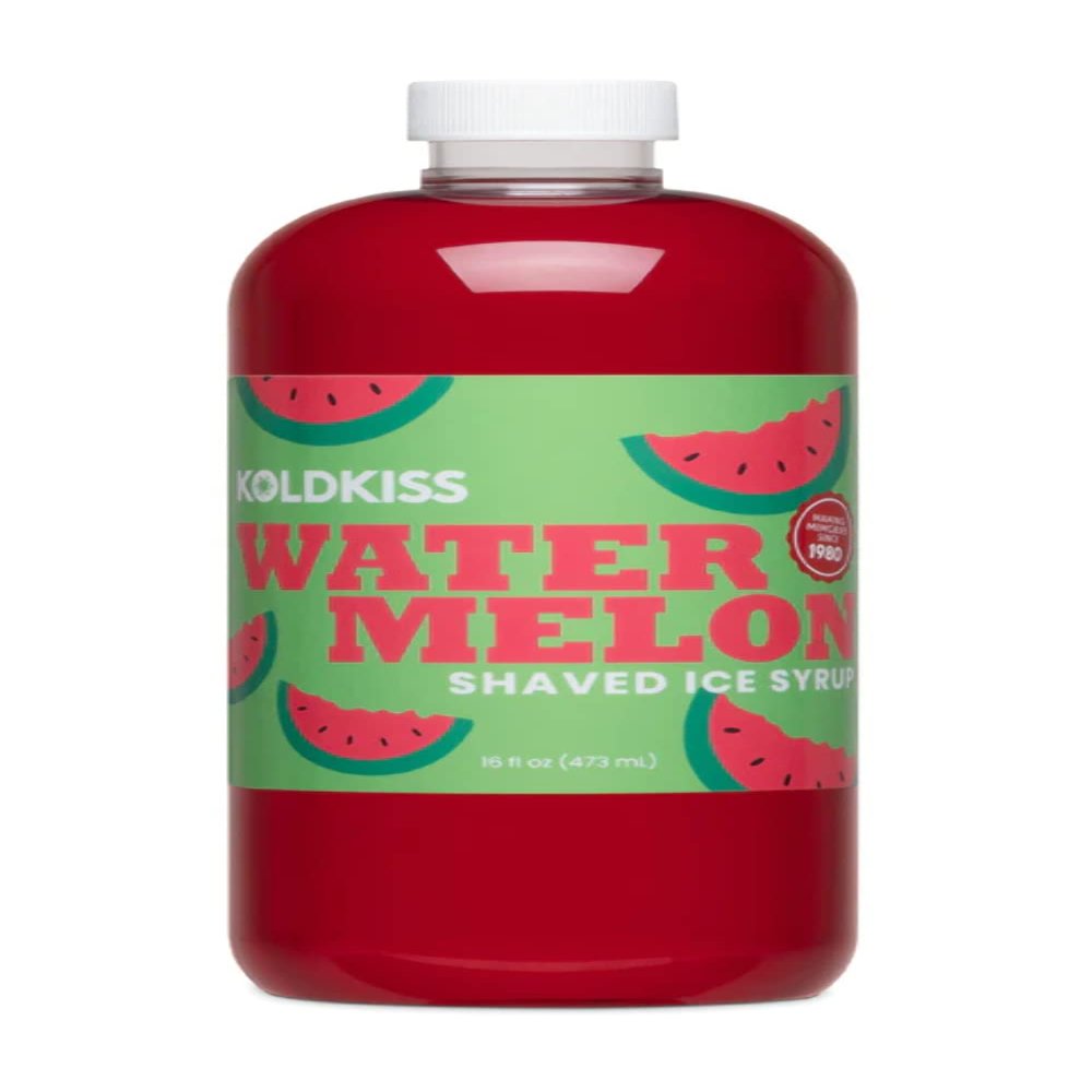 Koldkiss Snow Cone Syrup, Pint (Watermelon)