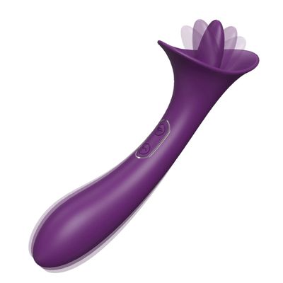 Rechargeable Clit Licker and G-Spot Vibe