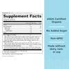 Ancient Nutrition Super Greens Powder, Organic Superfood Powder with Probiotics Made with Spirulina, Chlorella, Matcha, and Digestive Enzymes, 50 Servings, 14.1 oz view 3