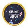 80ct Space Themed Vacation Bible School Candy Religious Party Favors Chocolate Coins (80 Count) - Gold Foil - By Just Candy view 2