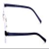 V.W.E. Lightweight Rimless Reading Glasses Metal with TR90 Temple - Rectangular Anti Blue Blocker Reader (Dark Blue, 1.50, multiplier_x) view 4