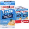 Bumble Bee Snack On The Run Ranch Tuna Salad with Crackers Kit (Pack of 12) - Ready to Eat Protein Snack Pack - 8g Protein per Box - Wild Caught MSC Certified Tuna view 1