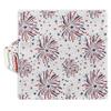 AnyDesign 80Pcs Firework Paper Napkins 6.5 x 6.5 Inch Patriotic Memorial Day Luncheon Napkin Disposable Red Blue Firework Dessert Dinner Hand Napkin for 4th of July Independence Day Supplies view 1