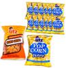 Utz Butter Popcorn - (12, 2.5oz bags) - Variety Pack - Utz BBQ Corn Chips (1, 3.5oz bags) - Buttery, Delicious, Crunchy Popcorn - 13pk view 1