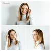 AMOMOMA 3-Pack Retro Aviator Reading Glasses for Men Women Trendy Square Blue Light Blocking Computer Readers Metal AM6092 Mix (+1.750 Magnification Strength) view 2