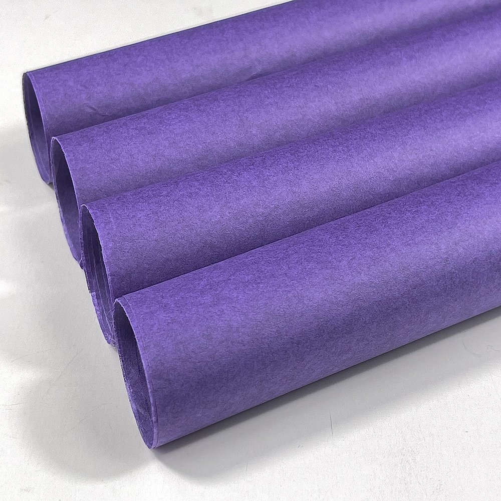 BellaPack 39 Color Collections Gift Tissue Paper 20x20 24 Flat Sheets/Pack! (Purple)