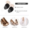 3pairs Metatarsal Pads for High Heels Forefoot Support Cushions Comfortable Gel Inserts to Reduce Foot Soreness for Shoes and Black Options view 3