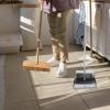 SAFIGLE Stainless Steel Dustpan for Effective Home Cleaning and Refuse Collection Duty Household Dustpan with Long Handle, Ideal for Home, and Garage Cleaning view 4