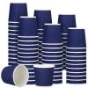 Yaomiao 200 x Disposable Espresso Cups, 4 oz, Corrugated Paper, Insulated, Heat Resistant, Blue, for Party, Cold Drinks, Tea view 1
