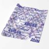 MyPupSocks Custom Name Birthday Gift Wrapping Paper Sets Tartan Birthday Wrapping Paper Set for Girls Boys Kids 1 Roll view 2