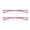 2 Pack Blue Light Blocking Reading Glasses Computer Gaming Black Red Mens Womens (red, 1.75, diopters) view 1