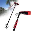 12Ft-36Ft Cleaning Photovoltaic and Solar Panels, Window Squeegee Cleaning Tool Cleaner Water Fed Pole Kit for Cleaning Outer Window Glass, Tile Walls, Glass Curtain Wall,24FT/7.2M view 1
