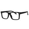 Eyekepper Oversized Reading Glasses Square Large Frame Readers for Men and Women - Black +5.00 view 1