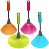 4 Pack 10 inch Microfiber Duster, Feather Duster, Grips Microfiber Delicate Duster for Cleaning Keyboard, Computer Screen, Books, Photo Frames, Picture Frames, Knick-knacks view 1